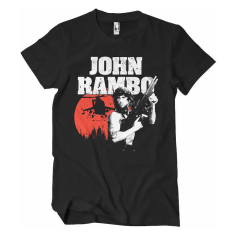 Rambo tričko, John Rambo Black, pánské HYBRIS