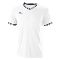 Pánské tričko Wilson Team II High V-Neck White