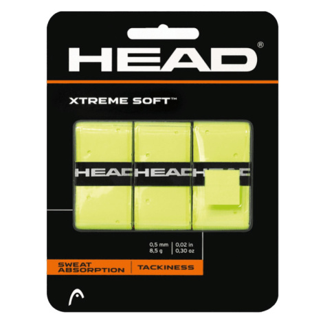 HEAD-Xtreme Soft 3pcs Pack Yellow Žlutá