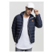 Pánská bunda Urban Classics Basic Bubble Jacket nvy/wht/nvy