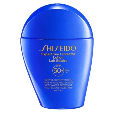 Shiseido Expert Sun Protector Lotion SPF 50+ opalovací mléko na obličej a tělo SPF 50+ 50 ml