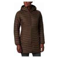 Bunda Columbia Powder Lite Mid Jacket - hnědá/zelená