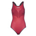 Závodní dámské plavky arena powerskin carbon duo top red