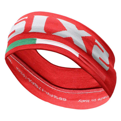 SIX2 Cyklistická čelenka - FSX - červená/černá