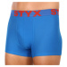 3PACK pánské boxerky Styx sportovní guma modré (3G1167)