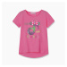 Dívčí triko s flitry - KUGO WK0803, světle růžová Barva: Růžová světlejší