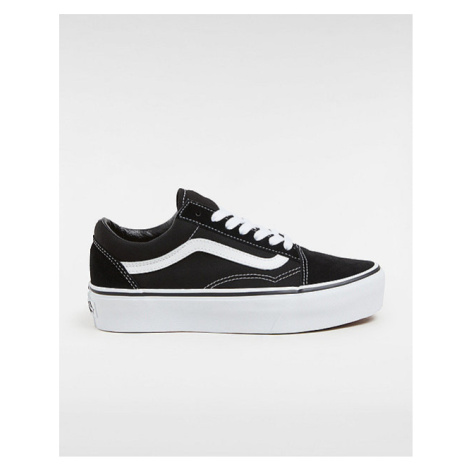 VANS Platform Old Skool Shoes Women Black, Size