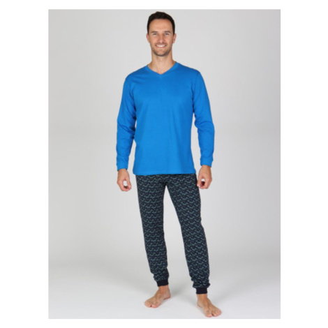 Pánské dlouhé pyžamo KEFEUS