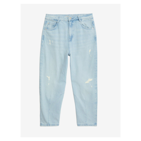 Světle modré holčičí džíny s potrhaným efektem Marks & Spencer
