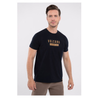 Volcano Man's T-Shirt T-Brad Navy Blue