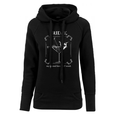 Ladies F-Word Hoody - black Mister Tee