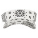 Flexfit / Visor Bandana Print white