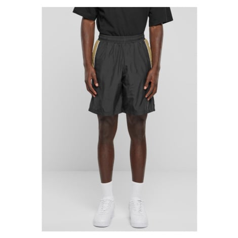 Urban Classics / Piped Track Shorts black