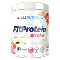 Allnutrition FitProtein Shake směs na přípravu koktejlu s proteinem příchuť Vanilla 500 g