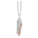 Engelsrufer Andělský stříbrný bicolor náhrdelník Wingduo ERN-WINGDUO-BIR (řetízek, přívěsek)