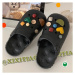Unisex protiskluzové pantofle gumáky s barevnými detaily