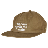 Knock the Hustle Strapback Cap olivová/bílá