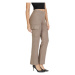 Vila VICASSIE CARGO KNIT PANTS 14098878 Béžová