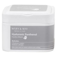 MARY&MAY - HYALURONIC PANTHENOL HYDRA MASK - Pláténková hydratační maska s panthenolem 30 ks 400