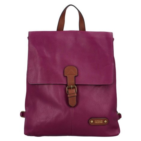 Trendy dámský kabelko-batůžek Promise, růžová Coveri