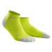 Pánské kotníkové běžecké ponožky CEP 3.0 limetkové,
