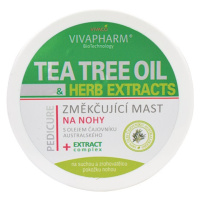 Vivaco Změkčující mast na nohy s Tea Tree Olejem 100 ml