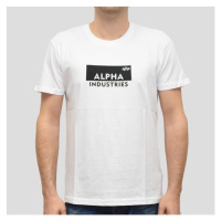 Alpha Industries Box Logo T - white