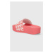Pantofle Liu Jo MYKONOS 01 dámské, růžová barva, na platformě, BA4129EX004S1706