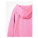 Růžové holčičí mikinové šaty Desigual Erin