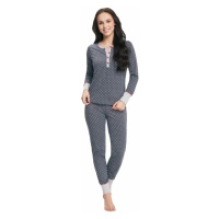 Dámské pyžamo Anita šedé s model 16166920 - Luna
