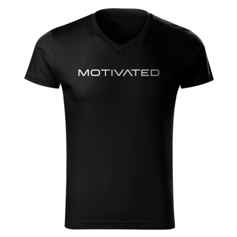 MOTIVATED - Fitness tričko pánské s výstrihem do V 347 - MOTIVATED