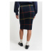 SUKNĚ GANT CHECKED SKIRT EVENING BLUE