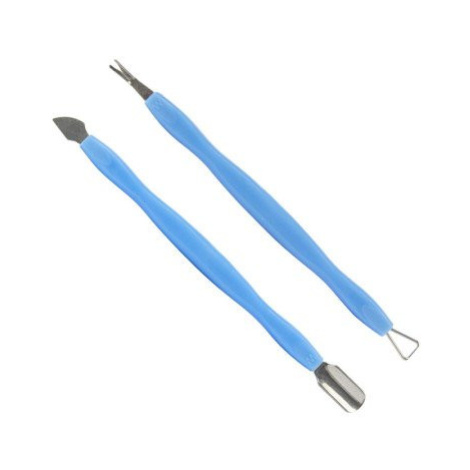 Sada profesionálnych nástrojov pre manikúru a pedikúru- modrá Allepaznokcie