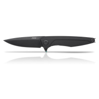 Zavírací nůž ANV® Z300 Dural Frame Lock - Černá rukojeť, černá čepel - DLC