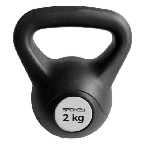 Spokey SCALES BASIC Kettlebell plastová činka 2 kg