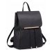 Černý stylový dámský módní batoh Frell Lulu Bags