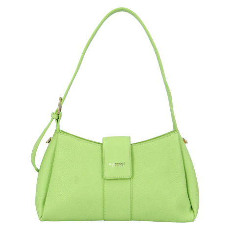 Elegantní a stylová dámská koženková kabelka Roger, zelená Diana & Co