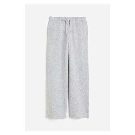 H & M - Široké kalhoty jogger - šedá H&M