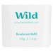 Wild Fresh Cotton & Sea Salt tuhý deodorant náhradní náplň 40 g
