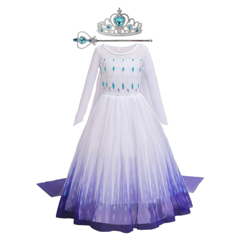 Set pro princeznu kostýmové šaty ledové království