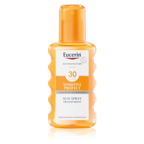 Eucerin Sun Dry Touch Oil Control transparentní sprej na opalování SPF 30 200 ml