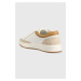 Kožené sneakers boty Lauren Ralph Lauren bílá barva, 802891470001