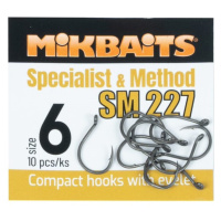 Mikbaits háčky specialits & method sm 227 hook 10 ks - 6