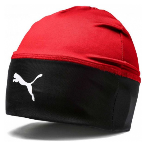 Puma LIGA BEANIE Čepice, červená, velikost