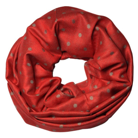 Bečva kruhová šála LZ-088 červená Dalmina