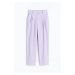 H & M - Kalhoty ke kotníkům - fialová