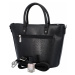 Malá dámská kabelka do ruky černá - Hexagona SanDeep černá