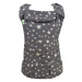 MONILU COAL STARS Rostoucí šátkové nosítko pro děti, tmavě šedá, velikost