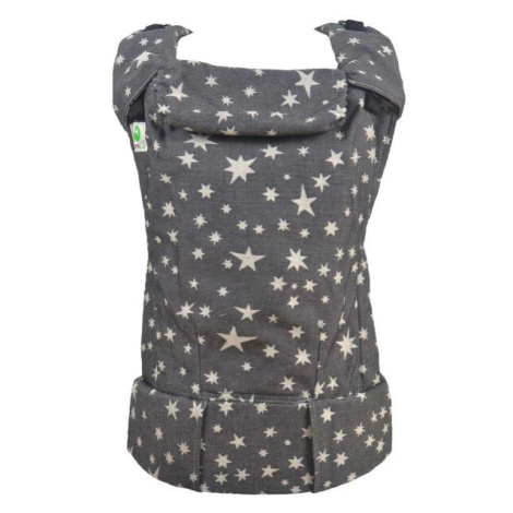 MONILU COAL STARS Rostoucí šátkové nosítko pro děti, tmavě šedá, velikost