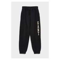 TEPLÁKY GANT D2. RETRO SHIELD SWEAT PANTS černá